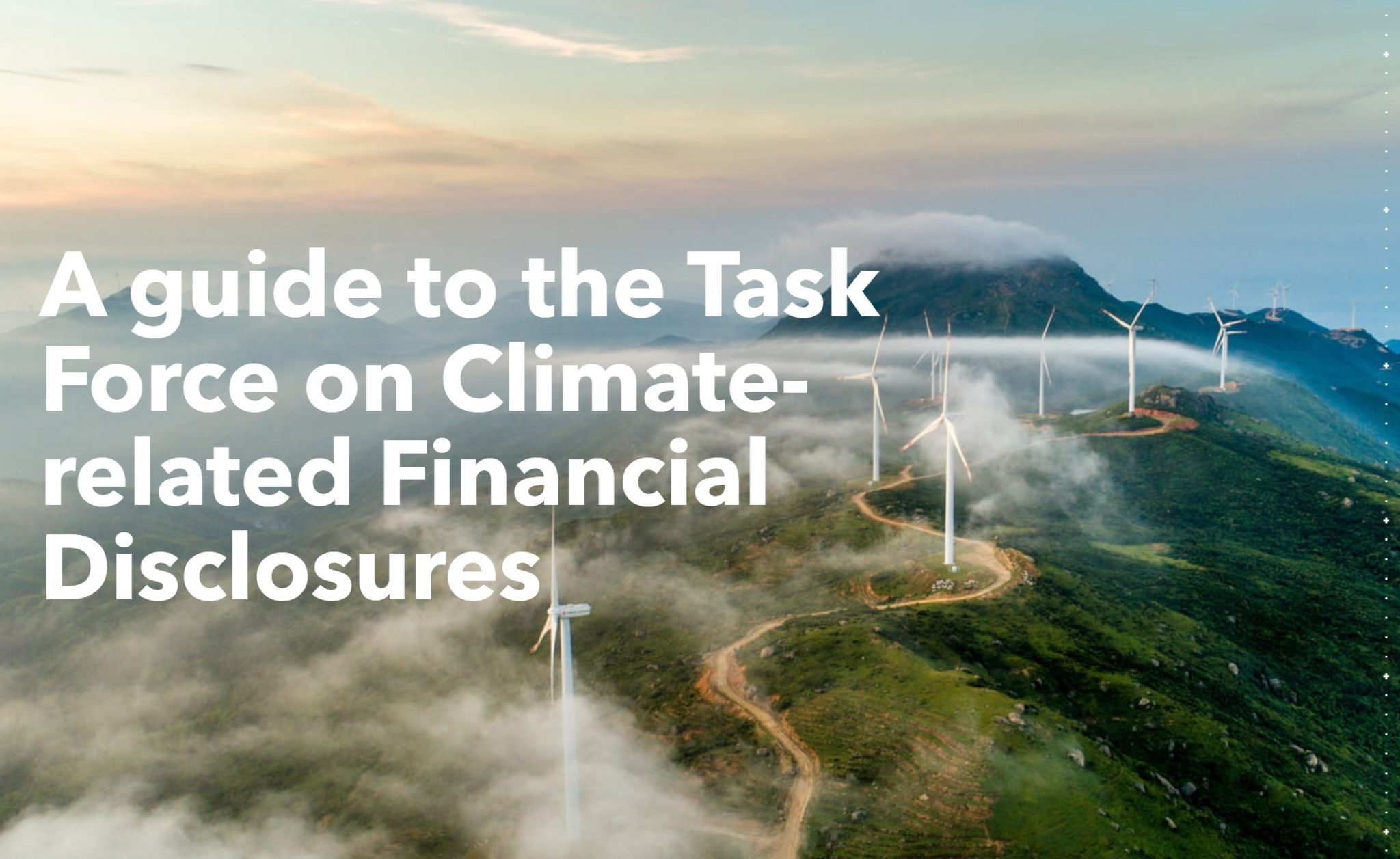 New Guide To Help Companies Understanding The Benefits Of TCFD Climate   Guide Tcfd 2048x1257 